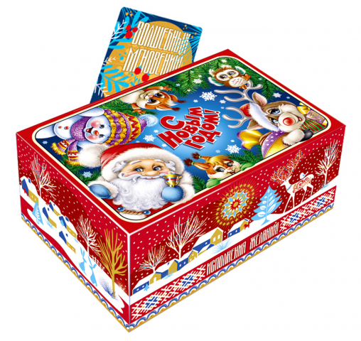 Новогодняя подарочная упаковка для конфет оптом — купить новогоднюю упаковку для подарков